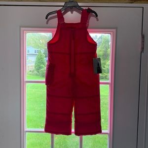 NWT LONDON FOG OVERALL SNOWPANTS